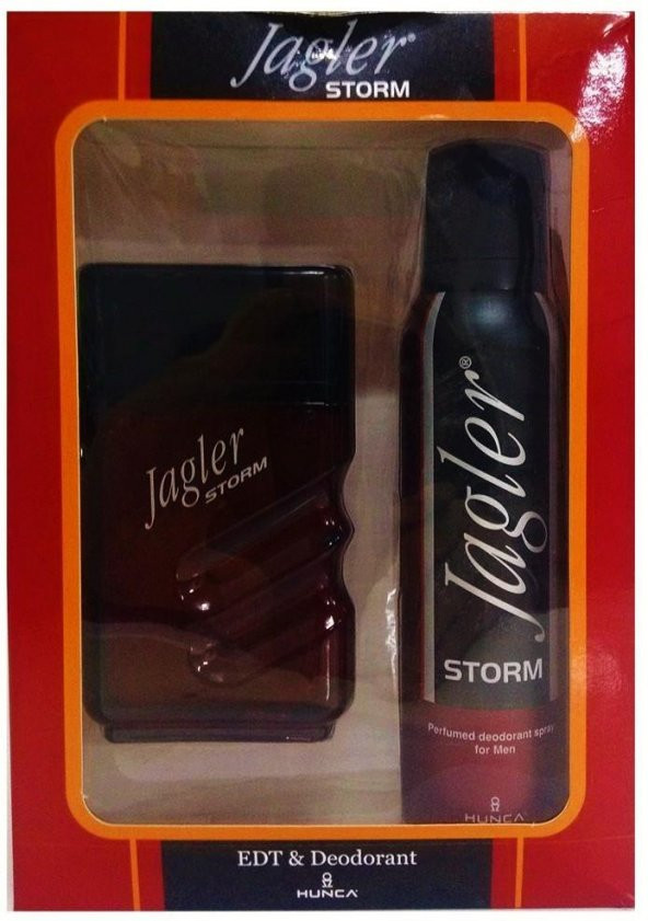 Jagler Set Storm 90ml Edt + 150ml Deodorant - Erkek Parfüm Set