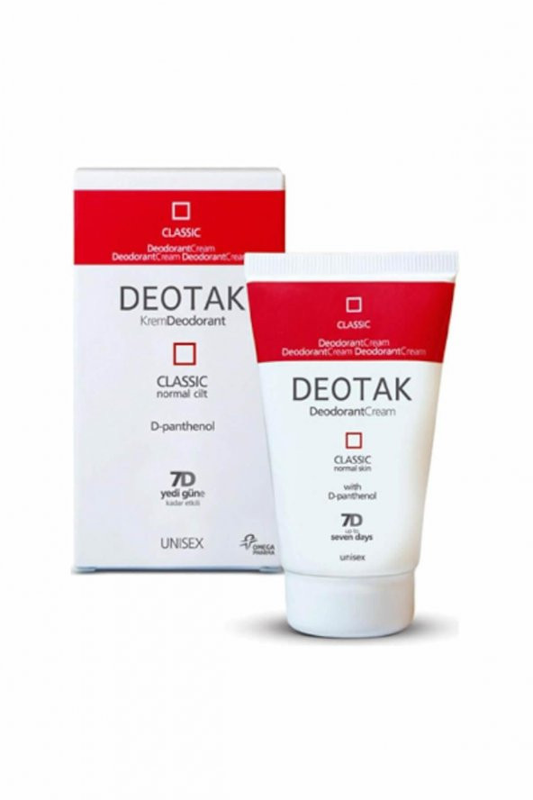 Deotak  Krem Deodorant 35ml Klasik - 2