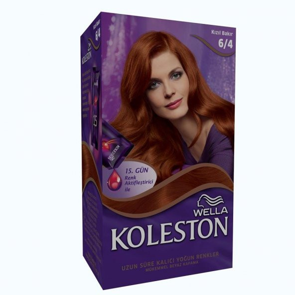 Koleston Kit Saç Boyası  6/4  Kızıl Bakır ürün görseli 1