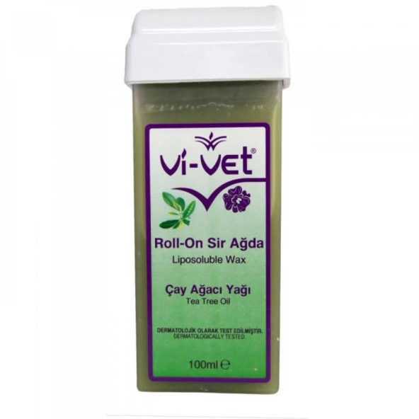 Vivet Roll-On Kartuş  Sir Ağda Çay Ağacı Yağı 100ml