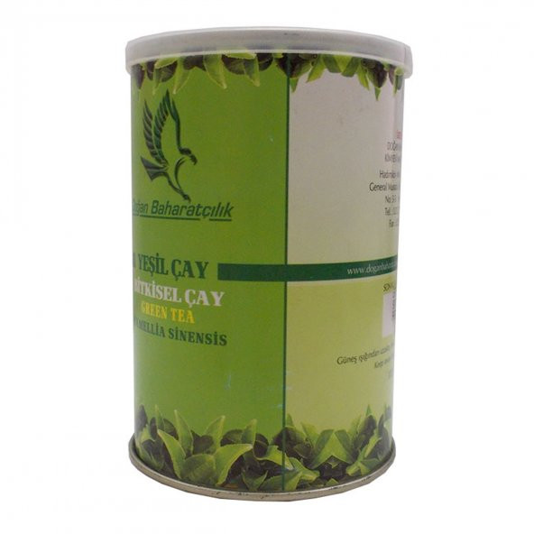 Doğan Yeşil Çay 1. Kalite Doğal İthal Çay 100 Gr Teneke Kutu - 2