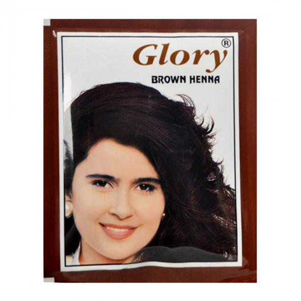 Glory Kahverengi Hint Kınası (Brown Henna) 10 Gr Paket - 6