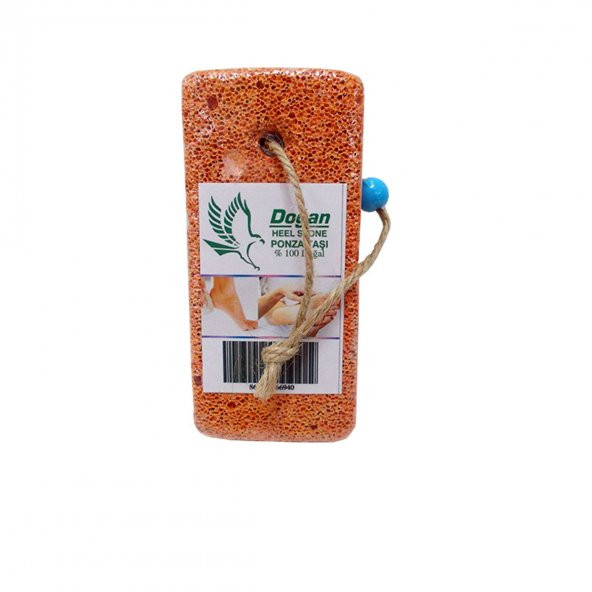 Doğan Topuk Taşı Ayak Topuk Törpüsü Ponza Taşı İpli Karışık Renk 1 Adet - 4