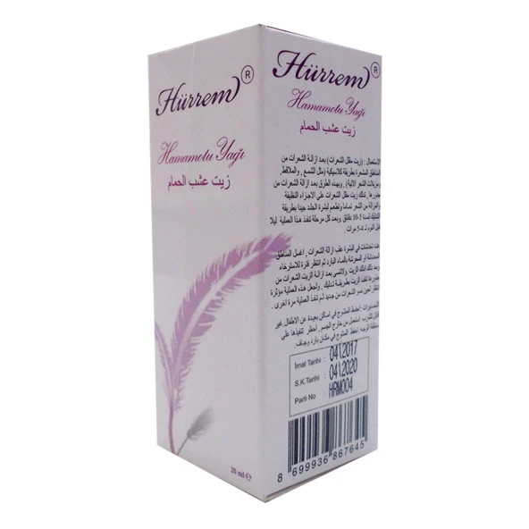 Hürrem Hamam Otu Yağı 20 ML - 6