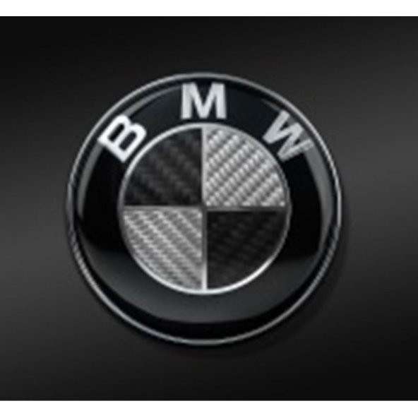 Bmw Orjinal Carbon Logo 8.2 cm