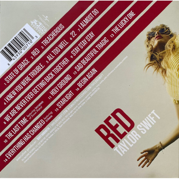 TAYLOR SWIFT - RED (2 LP) - 2