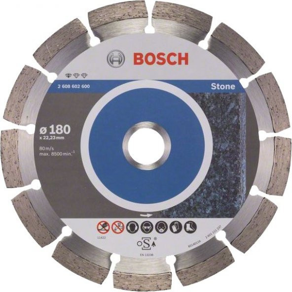 Bosch Stone Taş ve Beton Kesme Diski Elmas 180mm