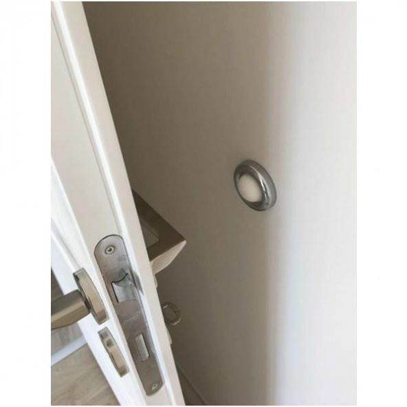 Tempo Kapı Kolu Stoperi Kapı Duvar Tamponu Kol Tamponu Krom - 4