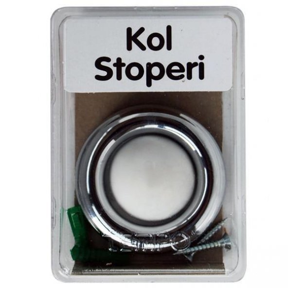 Tempo Kapı Kolu Stoperi Kapı Duvar Tamponu Kol Tamponu Krom - 3