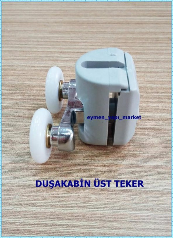 Duşakabin Tekerleği Rulman Cam Kabin Üst Teker Çapı 22 mm - 3