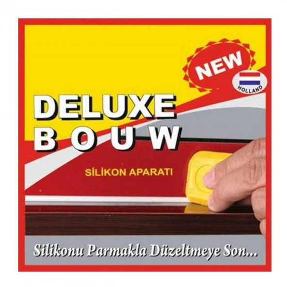 Silikon Mastik Derz Çekme Aparatı Orjinal Deluxe Bouw 5 Parça - 2