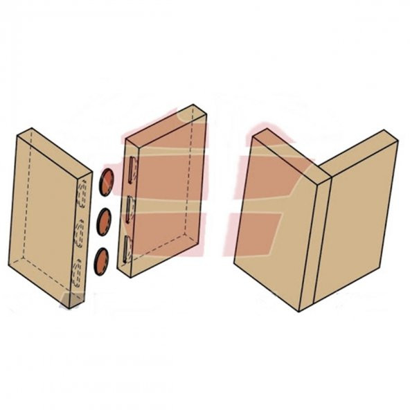 100 Adet Ahşap Bisküvi Kavela Lamel Yaprak Kavelya No:20 - 6