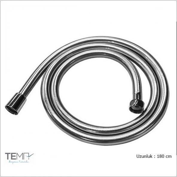 Tema Pvc Banyo Duş Hortumu Spirali Anti Twist Özellikli 180 cm - 3