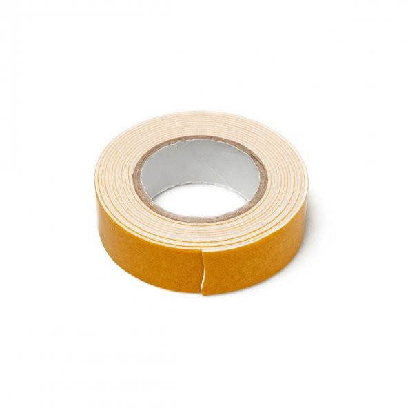 5 Adet Çift Taraflı Bant Süngerli 18 mm * 2 mt - 4