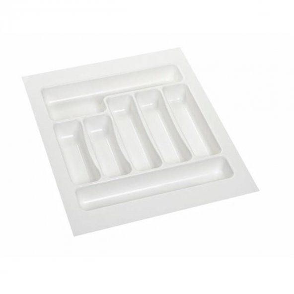 Çekmece İçi Kaşıklık 42 x 49 cm Gri Mutfak Çekmece Düzenleyici - 3