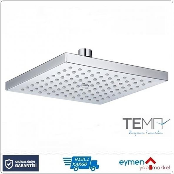 Tema Bianco Banyo Tepe Duş Başlığı Başlık Kireç Kırıcılı Sistem - 4