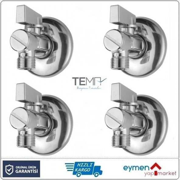 Tema Küresel Filtreli Ara Musluk Taharet Musluğu 4 lü Set - 3