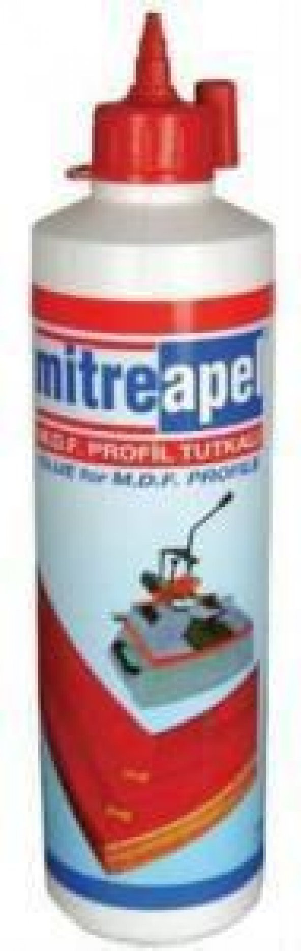 MİTRE APEL POLİÜRETAN PROFİL TUTKALI 600ML ŞEFFAF 1.KALİTE..