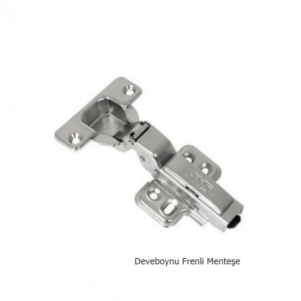 Fors Frenli Pistonlu Yavaş Kapanan Dolap Menteşesi Düz - 3