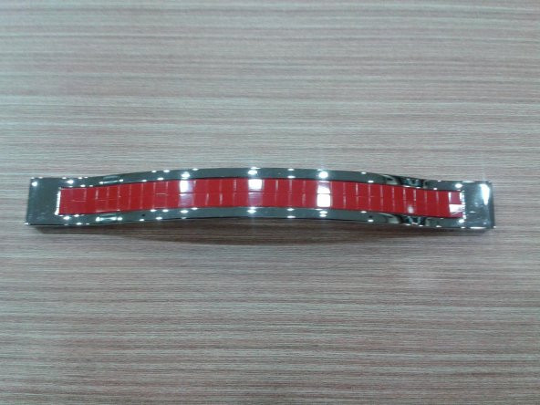 BUSE RENKLİ DOLAP ÇEKMECE KULP KROM 160 MM RENK SEÇENEKLİ.. - 5