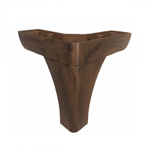 Bella Lükens Ayak Mobilya Koltuk Çekyat Ayağı 14 cm Ceviz - 5