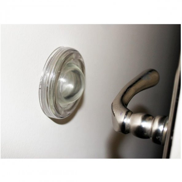 Metali Kapı Kolu Stoperi Şeffaf Kapı Tamponu Kol Tamponu - 2