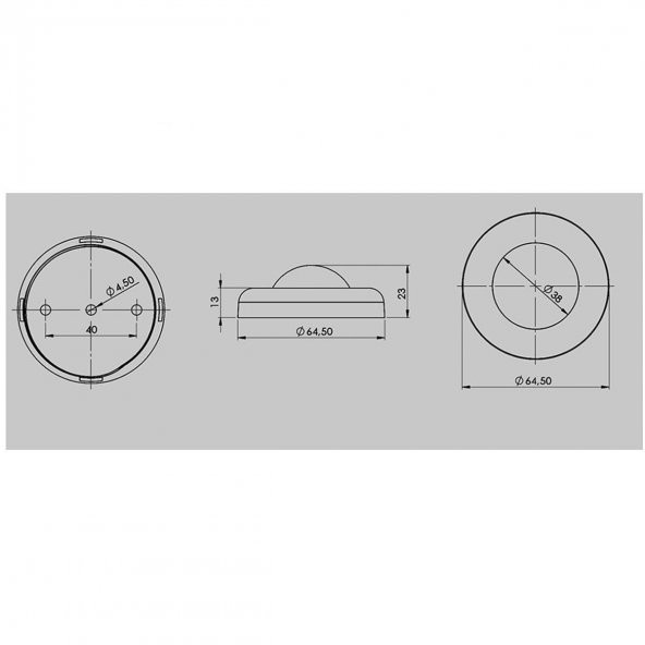 Metali Kapı Kolu Stoperi Şeffaf Kapı Tamponu Kol Tamponu - 4