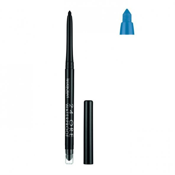Deborah 24 Ore Waterproof Eye Pencil 3 Mavi