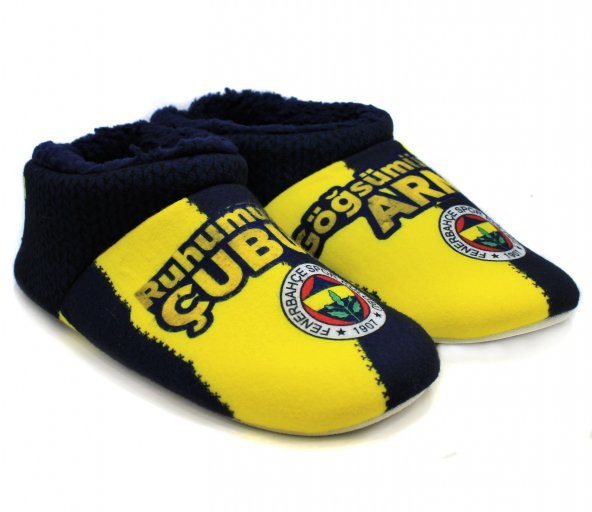 Twigy Fenerbahçe Erkek Taraftar Terliği Ev Ayakkabısı Panduf