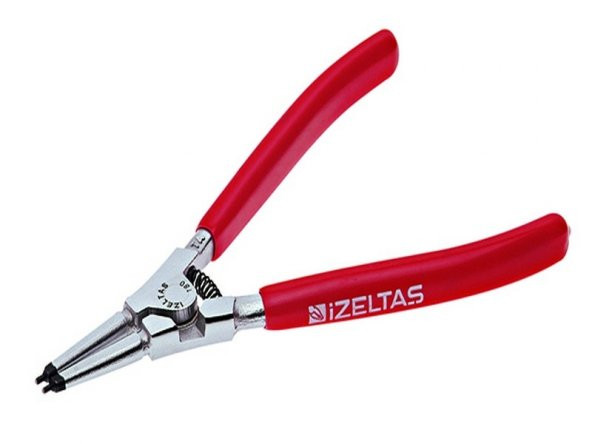 Izeltaş 180 Mm Diş Segman Pensi Yayli Düz 3301120180