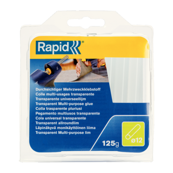 Rapid Şeffaf Silikon Çubuk 12X94 Mm Çok Amaçli 125 Gr 40107946 ürün görseli