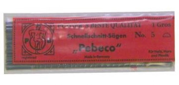 Pebeco Kil Testere No : 5 ( 12 Adet ) PKTESTERE5 ürün görseli