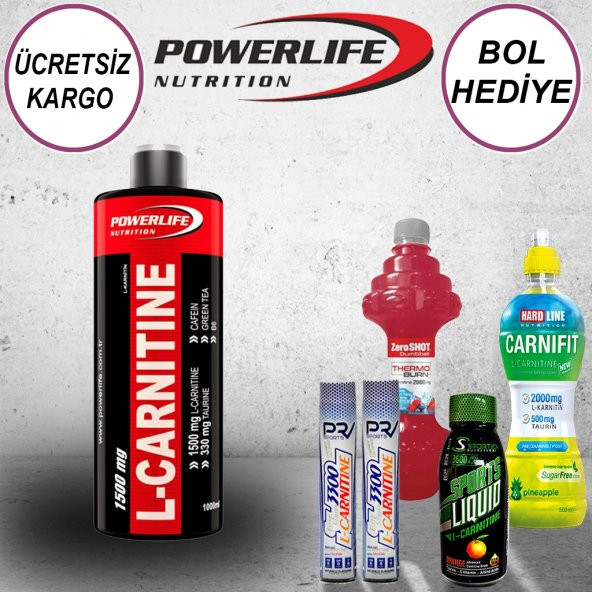 Powerlife Nutrition L-carnitine 1500 mg 1000 ml