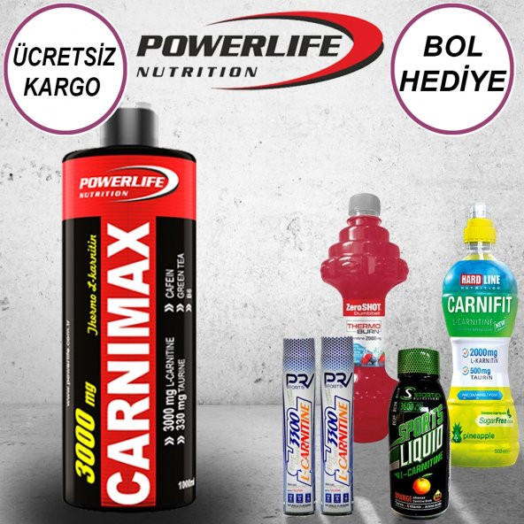 Powerlife Nutrition Carnimax 3000mg 1000 ml