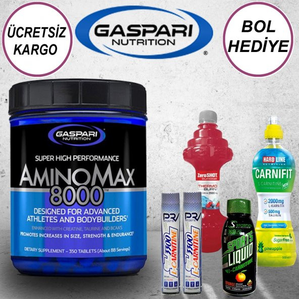 Gaspari Amino Max 8000 Amino Acid - 350 Tablet