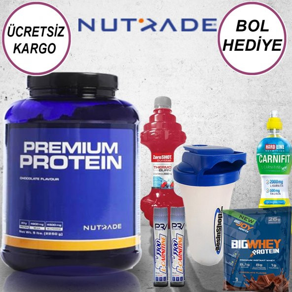 Nutrade Premium Protein Tozu 2250gr