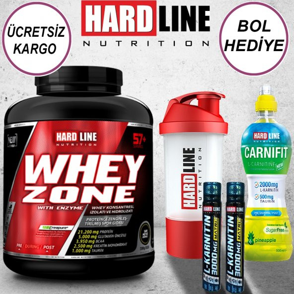 Hardline Whey Zone 2300 Gr Protein Tozu
