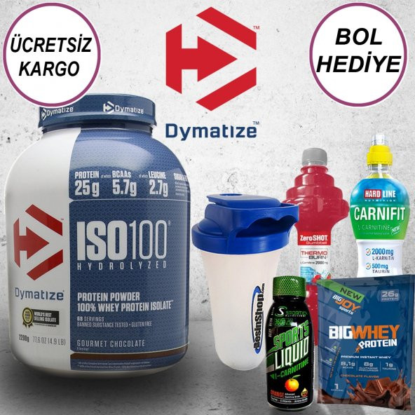 Dymatize Iso 100 Whey Protein Isolate - 2000 gr