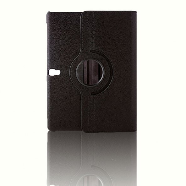 Samsung Tab 4 T530 10.1 360 Derece Dönen Standlı Kılıf Siyah