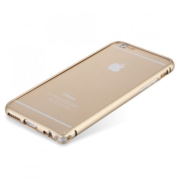 iPhone 6 Plus 5,5 inç Metal Bumper Çerçeve Gold