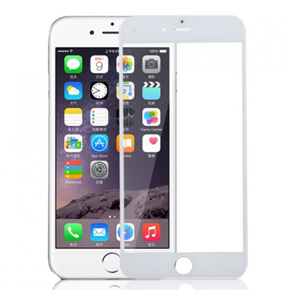 Bufalo iPhone 6 Plus Cam Ekran Koruyucu Beyaz