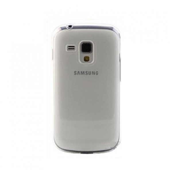Samsung S7560 S7562 S7580 Soft Silikon 0,3mm Siyah