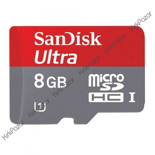 Sandisk Android MicroSD 8 gb Hafıza Kartı 30 MB/S SDSDQUA-008G-U4