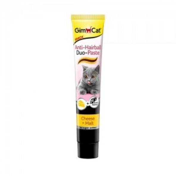 Gimcat Anti Hairball Duo Paste Peynirli 50 Gr