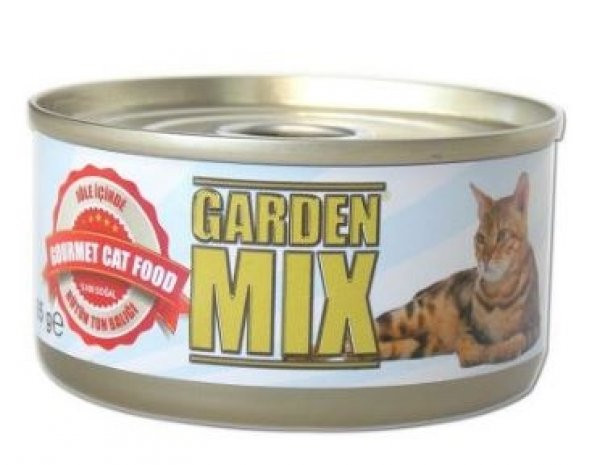 GardenMix Jöle İçinde Ton Balıklı Konserve Kedi Maması 85 Gr