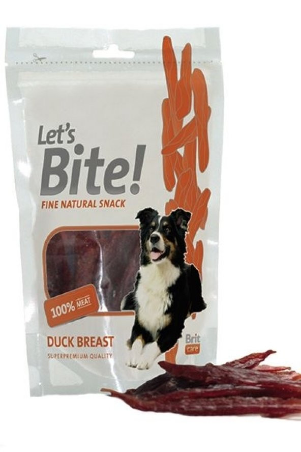 Brit Care Bite Duck Breast Ördekli Köpek Çiğneme Ödülü 80 gr