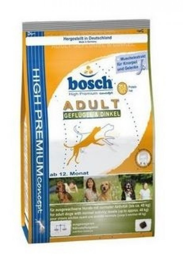 Bosch Kümes Hayvanlı Yetişkin Kuru Köpek Maması 3 Kg