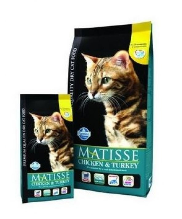 Matisse Tavuklu Hindili Yetişkin Kedi Maması 10 kg