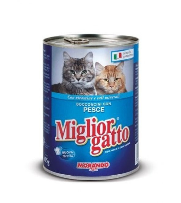 Miglior Gatto Balıklı Kedi Konservesi 405 gr.