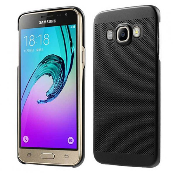 Galaxy J7 2016 Loopee Point Arka Kapak Siyah